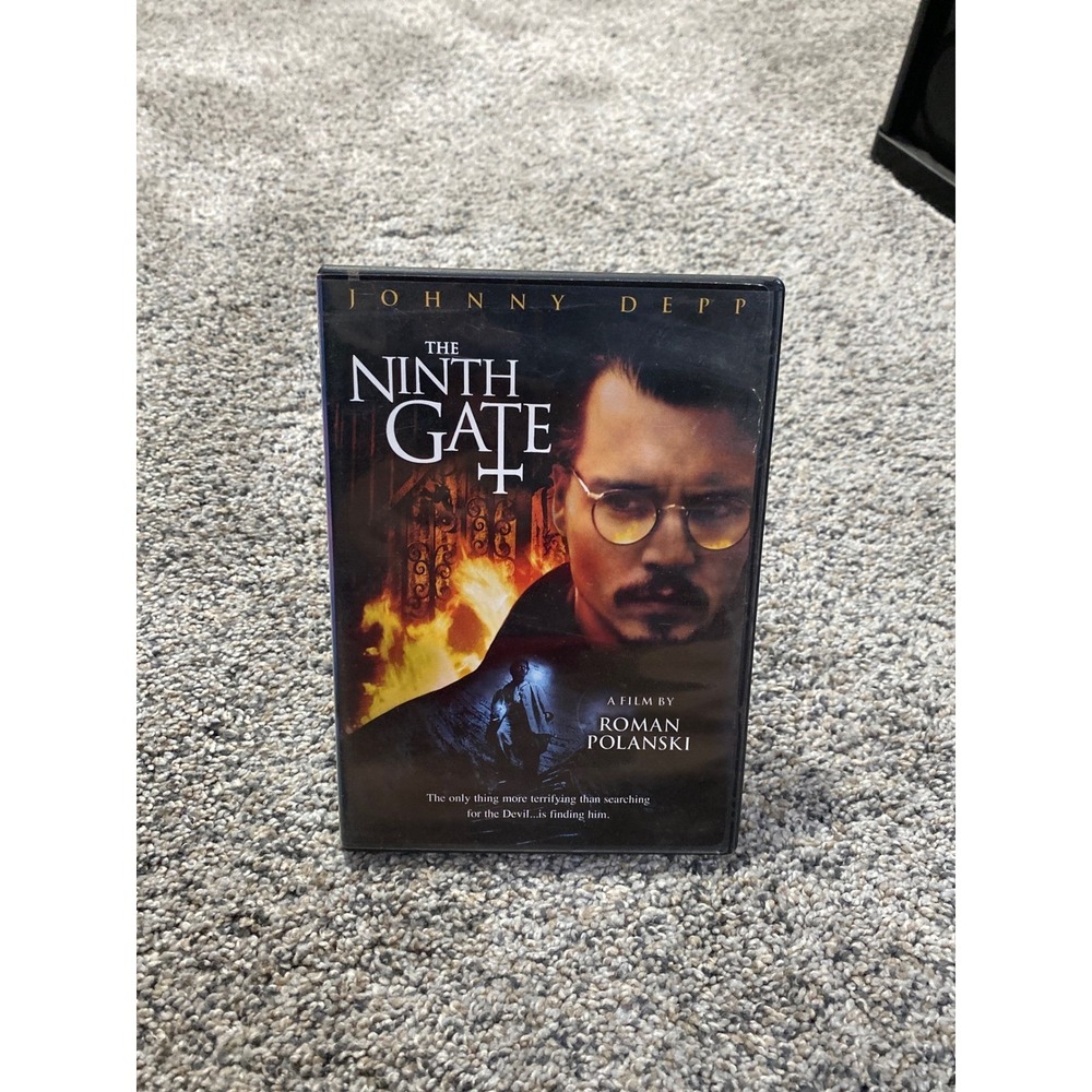 The Ninth Gate DVD Johnny Depp Roman Polanski Supernatural Thriller 1999 Horror